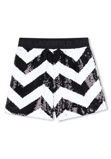 Shorts in paillettes KARL LAGERFELD KIDS | Z30591M41